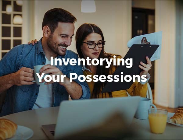 Inventorying your possessions